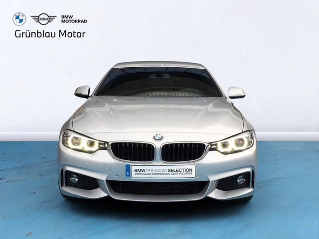 BMW Serie 4 420i Gran Coupe color Gris Plata. Año 2018. 135KW(184CV). Gasolina. En concesionario Grünblau Motor (Bmw y Mini) de Cantabria