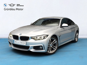 Fotos de BMW Serie 4 420i Gran Coupe color Gris Plata. Año 2018. 135KW(184CV). Gasolina. En concesionario Grünblau Motor (Bmw y Mini) de Cantabria