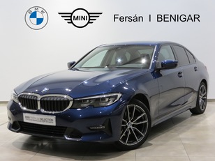 Fotos de BMW Serie 3 320d color Azul. Año 2019. 140KW(190CV). Diésel. En concesionario SAN JUAN Automoviles Fersan S.A. de Alicante
