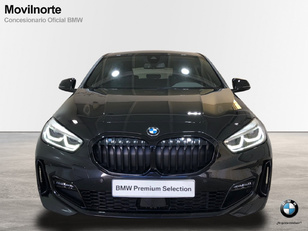 Fotos de BMW Serie 1 118d color Negro. Año 2023. 110KW(150CV). Diésel. En concesionario Movilnorte El Plantio de Madrid