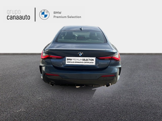 BMW Serie 4 420d Coupe color Azul. Año 2021. 140KW(190CV). Diésel. En concesionario CANAAUTO - TACO de Sta. C. Tenerife