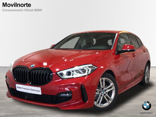 Fotos de BMW Serie 1 116d color Rojo. Año 2020. 85KW(116CV). Diésel. En concesionario Movilnorte El Carralero de Madrid