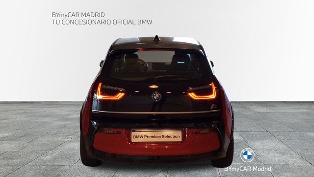BMW i3 i3 120Ah color Rojo. Año 2019. 125KW(170CV). Eléctrico. En concesionario BYmyCAR Madrid - Alcalá de Madrid