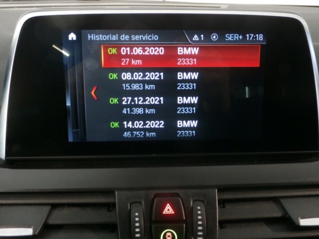 BMW Serie 2 218i Gran Tourer color Gris. Año 2020. 103KW(140CV). Gasolina. En concesionario Lurauto Bizkaia de Vizcaya