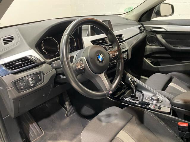 BMW X2 sDrive18d color Negro. Año 2018. 110KW(150CV). Diésel. En concesionario MOTOR MUNICH S.A.U  - Terrassa de Barcelona