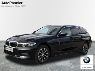 Fotos de BMW Serie 3 320d Touring color Negro. Año 2020. 140KW(190CV). Diésel. En concesionario Auto Premier, S.A. - MADRID de Madrid