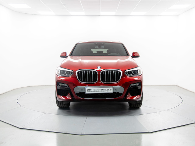 BMW X4 xDrive20d color Rojo. Año 2019. 140KW(190CV). Diésel. En concesionario Movil Begar Alcoy de Alicante