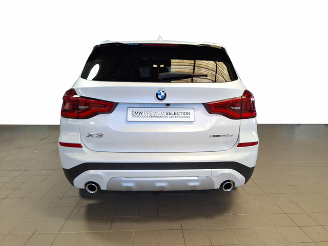 BMW X3 xDrive20d color Blanco. Año 2019. 140KW(190CV). Diésel. En concesionario Automóviles Oviedo S.A. de Asturias