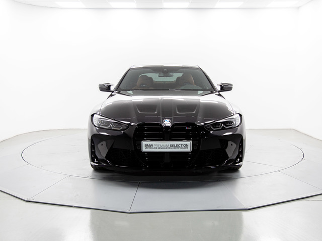 BMW M M4 Coupe Competition color Negro. Año 2021. 375KW(510CV). Gasolina. En concesionario Móvil Begar Alicante de Alicante