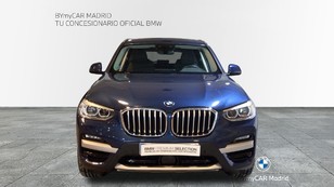 Fotos de BMW X3 xDrive20d color Azul. Año 2021. 140KW(190CV). Diésel. En concesionario BYmyCAR Madrid - Alcalá de Madrid
