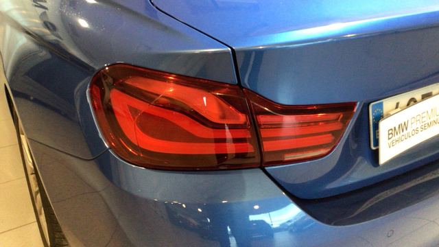BMW Serie 4 420i Coupe color Azul. Año 2020. 135KW(184CV). Gasolina. En concesionario BYmyCAR Madrid - Alcalá de Madrid