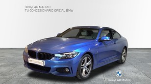 Fotos de BMW Serie 4 420i Coupe color Azul. Año 2020. 135KW(184CV). Gasolina. En concesionario BYmyCAR Madrid - Alcalá de Madrid