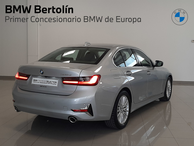 BMW Serie 3 320d color Gris Plata. Año 2019. 140KW(190CV). Diésel. En concesionario Automoviles Bertolin, S.L. de Valencia