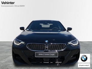 Fotos de BMW Serie 2 220d Coupe color Negro. Año 2023. 140KW(190CV). Diésel. En concesionario Momentum S.A. de Madrid