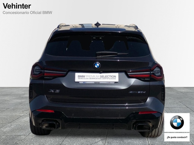 BMW X3 xDrive30d color Gris. Año 2023. 210KW(286CV). Diésel. En concesionario Vehinter Getafe de Madrid