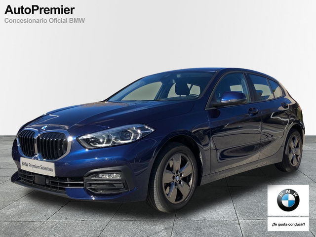 BMW Serie 1 118d color Azul. Año 2019. 110KW(150CV). Diésel. En concesionario Auto Premier, S.A. - GUADALAJARA de Guadalajara