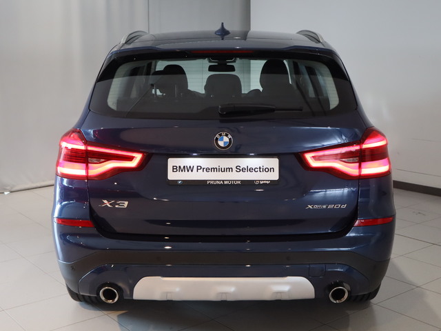 BMW X3 xDrive20d color Azul. Año 2019. 140KW(190CV). Diésel. En concesionario Pruna Motor de Barcelona