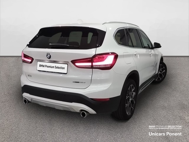 BMW X1 sDrive18d color Blanco. Año 2019. 110KW(150CV). Diésel. En concesionario Unicars Ponent de Lleida
