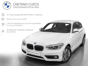 Fotos de BMW Serie 1 118i color Blanco. Año 2018. 100KW(136CV). Gasolina. En concesionario Caetano Cuzco, Salvatierra de Madrid