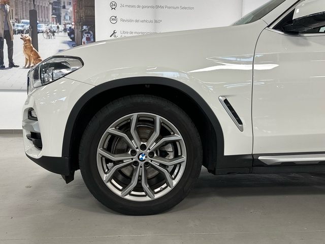 BMW X3 xDrive20d color Blanco. Año 2019. 140KW(190CV). Diésel. En concesionario Triocar Gijón (Bmw y Mini) de Asturias