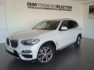 Fotos de BMW X3 xDrive20d color Blanco. Año 2019. 140KW(190CV). Diésel. En concesionario ALBAMOCION CIUDAD REAL  de Ciudad Real