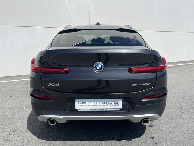 BMW X4 xDrive20d color Gris. Año 2020. 140KW(190CV). Diésel. En concesionario Novomóvil Oleiros de Coruña