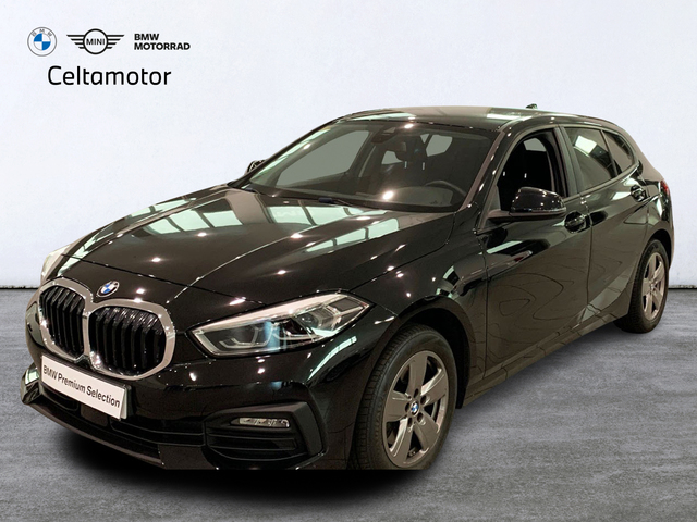 BMW Serie 1 116d color Negro. Año 2019. 85KW(116CV). Diésel. En concesionario Celtamotor Lalín de Pontevedra