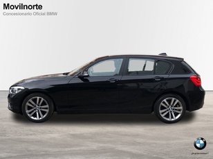 Fotos de BMW Serie 1 118i color Negro. Año 2018. 100KW(136CV). Gasolina. En concesionario Movilnorte Las Rozas de Madrid