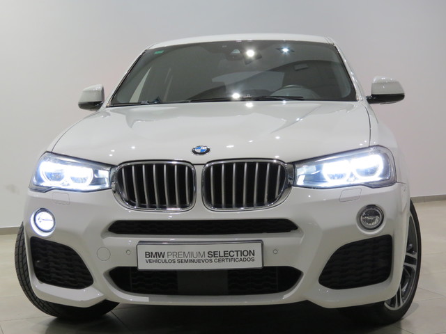 BMW X4 xDrive30d color Blanco. Año 2015. 190KW(258CV). Diésel. En concesionario FINESTRAT Automoviles Fersan, S.A. de Alicante