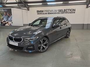 Fotos de BMW Serie 3 320d Touring color Gris. Año 2019. 140KW(190CV). Diésel. En concesionario Autoberón de La Rioja