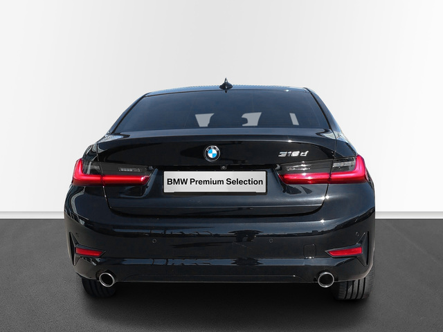 BMW Serie 3 318d color Negro. Año 2020. 110KW(150CV). Diésel. En concesionario CARTAGENA PREMIUM S.L. de Murcia