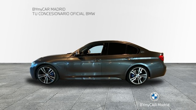 BMW Serie 3 330e iPerformance color Gris. Año 2017. 185KW(252CV). Híbrido Electro/Gasolina. En concesionario BYmyCAR Madrid - Alcalá de Madrid