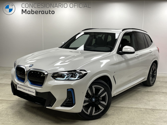 BMW iX3 M Sport color Blanco. Año 2023. 210KW(286CV). Eléctrico. En concesionario Maberauto de Castellón