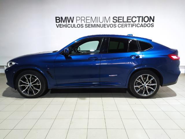 BMW X4 xDrive20d color Azul. Año 2020. 140KW(190CV). Diésel. En concesionario Hispamovil Elche de Alicante