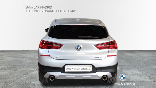 BMW X2 sDrive20i color Gris Plata. Año 2020. 141KW(192CV). Gasolina. En concesionario BYmyCAR Madrid - Alcalá de Madrid