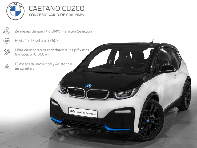 BMW i3 i3 S 120Ah color Blanco. Año 2021. 135KW(184CV). Eléctrico. En concesionario Caetano Cuzco Raimundo Fernandez Villaverde, 45 de Madrid