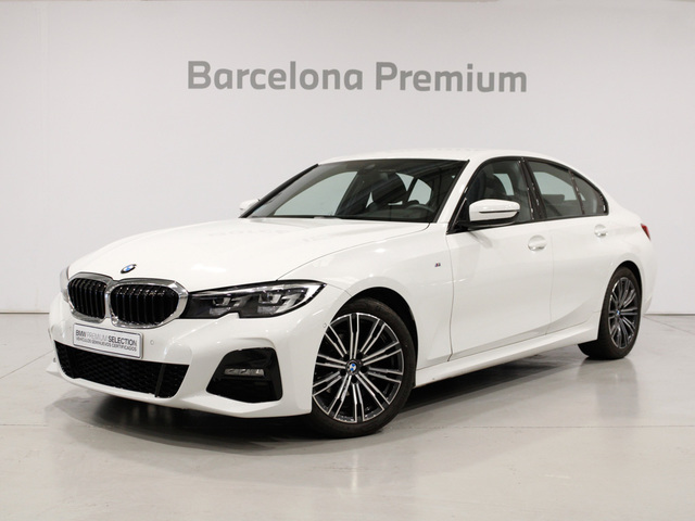BMW Serie 3 318d color Blanco. Año 2020. 110KW(150CV). Diésel. En concesionario Barcelona Premium -- GRAN VIA de Barcelona