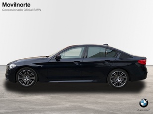 Fotos de BMW Serie 5 520d color Negro. Año 2019. 140KW(190CV). Diésel. En concesionario Movilnorte Las Rozas de Madrid
