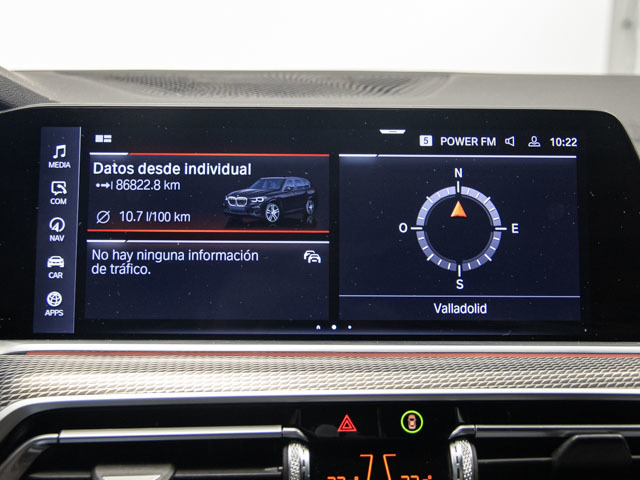 BMW X5 xDrive30d color Negro. Año 2019. 195KW(265CV). Diésel. En concesionario Fuenteolid de Valladolid