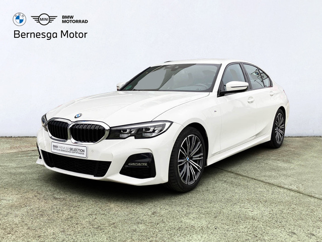 BMW Serie 3 318d color Blanco. Año 2020. 110KW(150CV). Diésel. En concesionario Bernesga Motor León (Bmw y Mini) de León