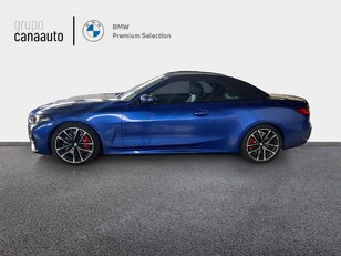 Fotos de BMW Serie 4 430i Cabrio color Azul. Año 2022. 190KW(258CV). Gasolina. En concesionario CANAAUTO - TACO de Sta. C. Tenerife