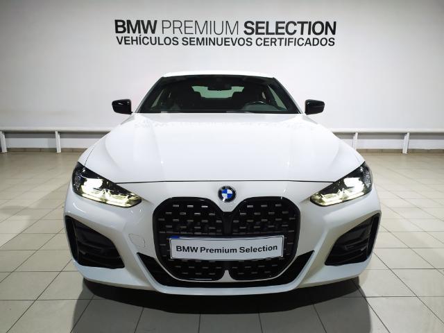 BMW Serie 4 420i Coupe color Blanco. Año 2021. 135KW(184CV). Gasolina. En concesionario Hispamovil, Orihuela de Alicante