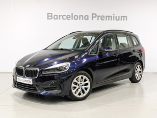 Fotos de BMW Serie 2 218d Gran Tourer color Azul. Año 2020. 110KW(150CV). Diésel. En concesionario Barcelona Premium -- GRAN VIA de Barcelona
