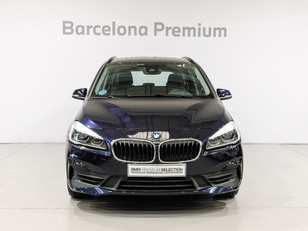Fotos de BMW Serie 2 218d Gran Tourer color Azul. Año 2020. 110KW(150CV). Diésel. En concesionario Barcelona Premium -- GRAN VIA de Barcelona