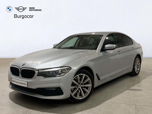 BMW Serie 5 520d color Gris Plata. Año 2020. 140KW(190CV). Diésel. En concesionario Burgocar (Bmw y Mini) de Burgos