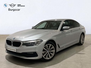 Fotos de BMW Serie 5 520d color Gris Plata. Año 2020. 140KW(190CV). Diésel. En concesionario Burgocar (Bmw y Mini) de Burgos
