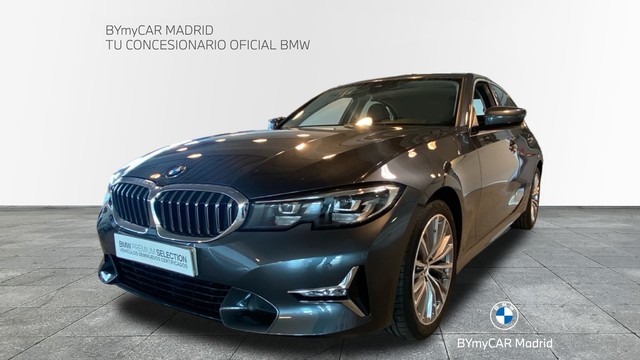 BMW Serie 3 320d color Gris. Año 2020. 140KW(190CV). Diésel. En concesionario BYmyCAR Madrid - Alcalá de Madrid