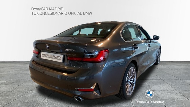BMW Serie 3 320d color Gris. Año 2020. 140KW(190CV). Diésel. En concesionario BYmyCAR Madrid - Alcalá de Madrid
