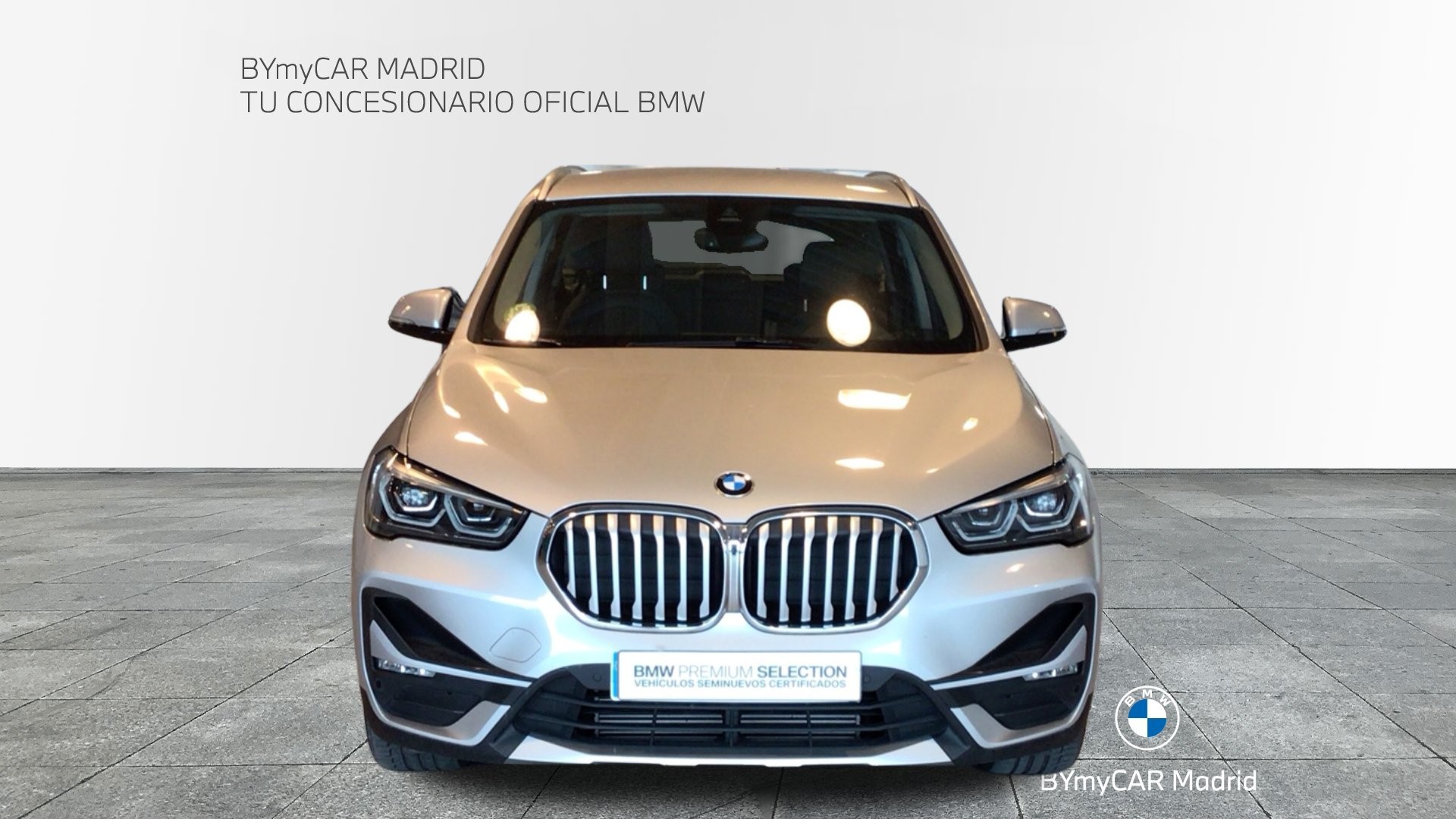 BMW X1 xDrive18d color Gris Plata. Año 2020. 110KW(150CV). Diésel. En concesionario BYmyCAR Madrid - Alcalá de Madrid