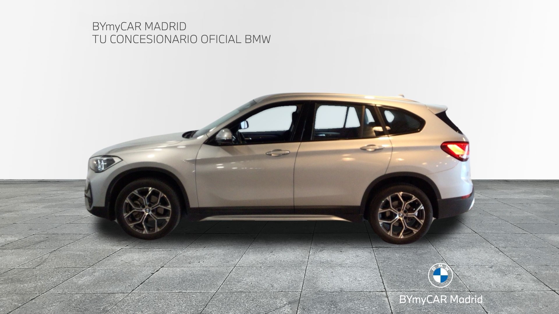 BMW X1 xDrive18d color Gris Plata. Año 2020. 110KW(150CV). Diésel. En concesionario BYmyCAR Madrid - Alcalá de Madrid